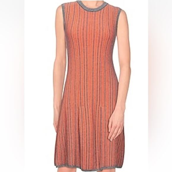 #VICTORIA BECKHAM Knit Sleeveless Dress 2 NEW - Picture 1 of 8